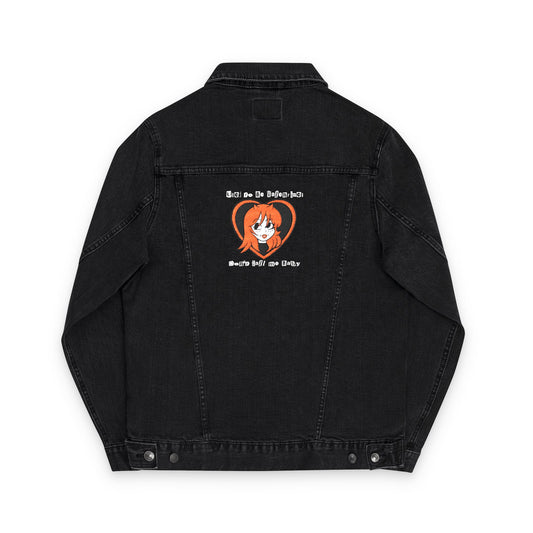 Embroidered Unisex Denim Jacket, Casual Outerwear, Street Style Jacket, Gift for Teens, Layering Essential
