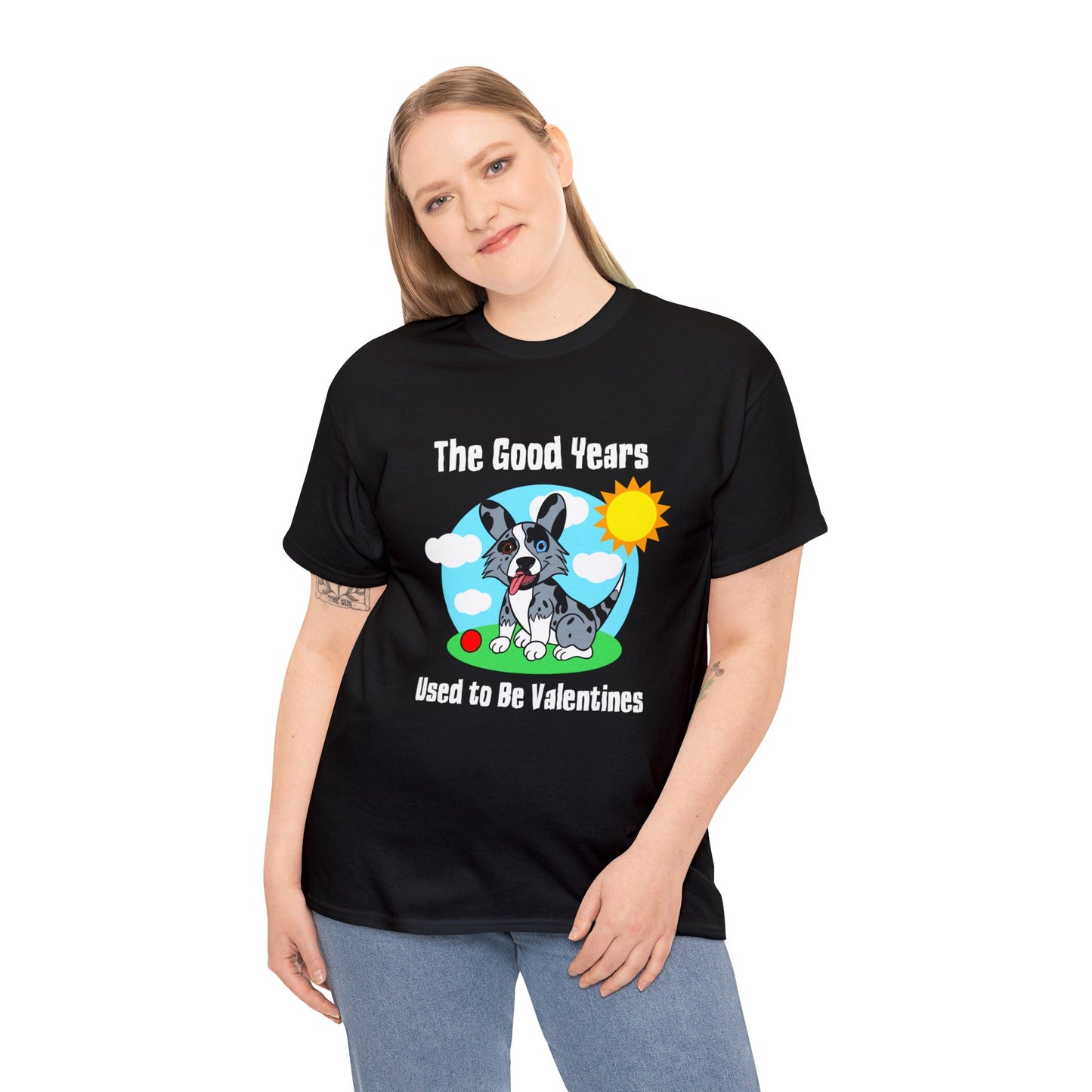 USED TO BE VALENTINES THE GOOD YEARS T-SHIRT