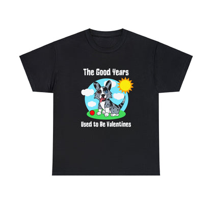 USED TO BE VALENTINES THE GOOD YEARS T-SHIRT
