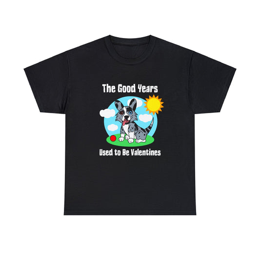 USED TO BE VALENTINES THE GOOD YEARS T-SHIRT